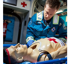 Emergency Medical Technician (EMT) and Paramedic Training Mannequins
