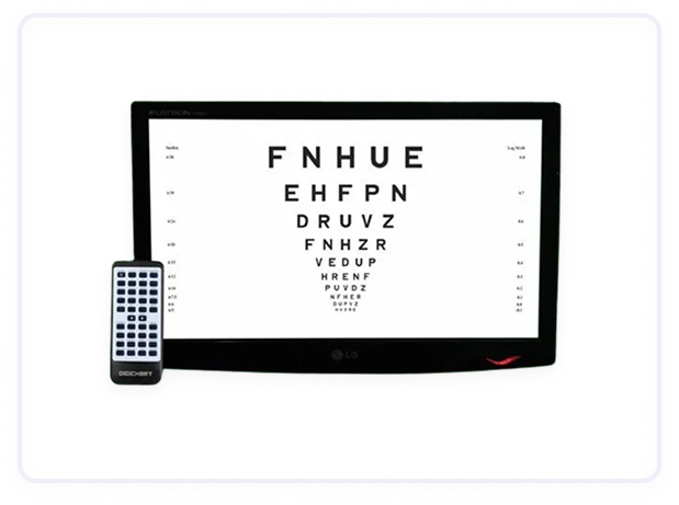 Digital Eye Vision Chart
